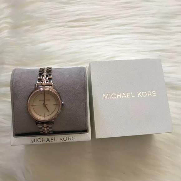 NEW Michael Kors Cinthia Sable Rose Gold Watch - Picture 2 of 8